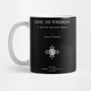 Reversed "Crime and Punishment" (Dostoevsky) Mug